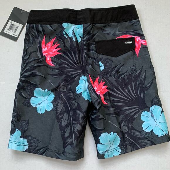 NWT Boys Hurley Swim Trunks Sz 6 - Picture 2 of 7